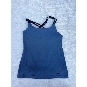 Patagonia women’s activewear tank size medium blue stripes